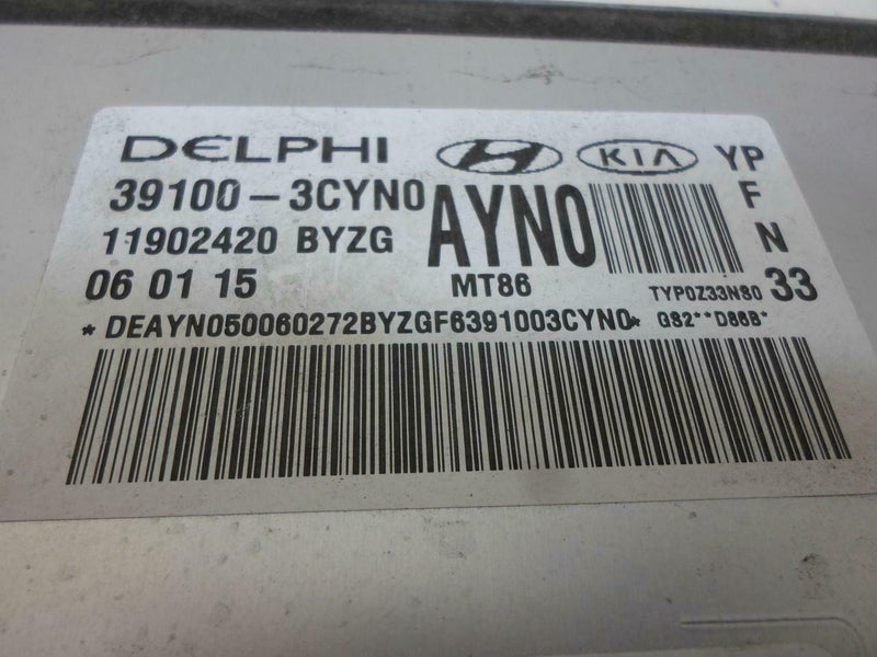OEM Engine Computer Kia Sedona 2015 39100-3Cyn0 ECM ECU PCM
