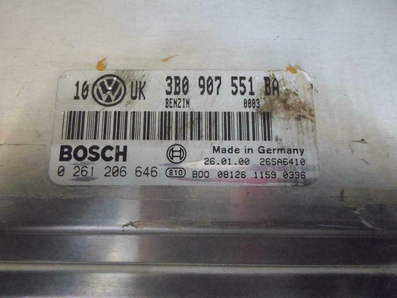 OEM Engine Computer Volkswagen Passat 1999 2000 2001 3B0907551Ba 2.8L PCM ECU