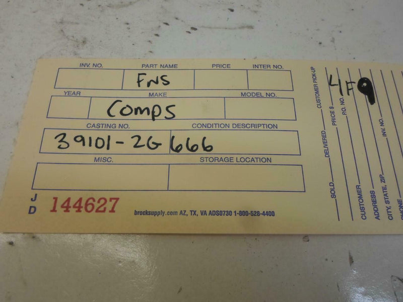 OEM Engine Computer Hyundai Sonata 2011 2012 2013 2014 39101-2G666 39111-2G666