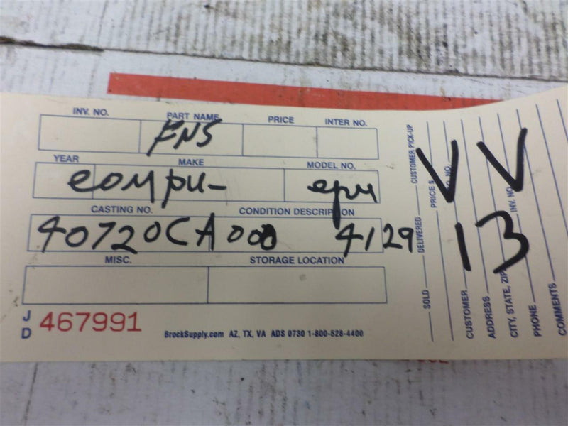 Tire Pressure Monitor Control Module Nissan 350Z 2003 2004 2005 2006 211B-TSTU19