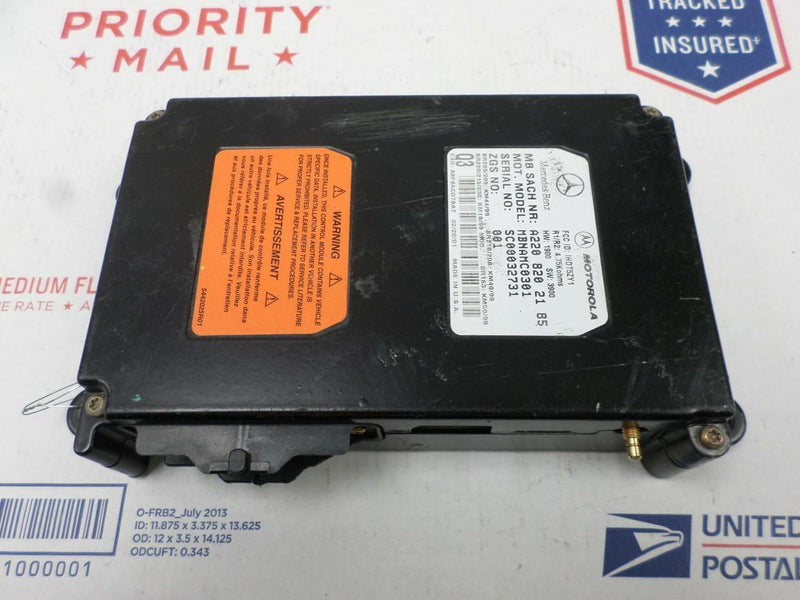 Communication Control Module Mercedes-Benz W203 C-Class C320 2001 2208202185