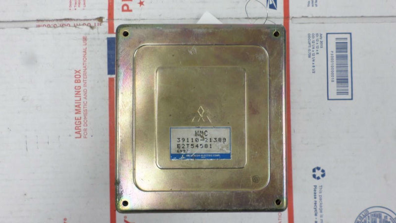OEM Engine Computer Hyundai Excel 1986 1987 39110-21380 E2T54581 At Fed PCM