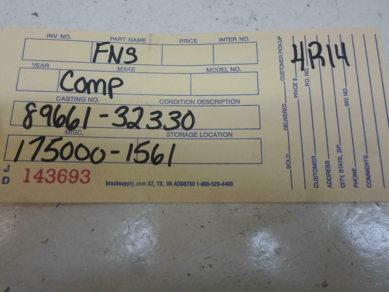 OEM Engine Computer Toyota Camry 1988 1989 89661-32330 ECM PCM ECU