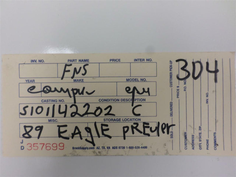 OEM Engine Computer Eagle Premier 1988 1989 1990 5234642 PCM ECM ECU