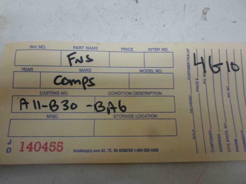 OEM Engine Computer Nissan Sentra 1989 1990 A11-B30 Ba6 ECM PCM ECU