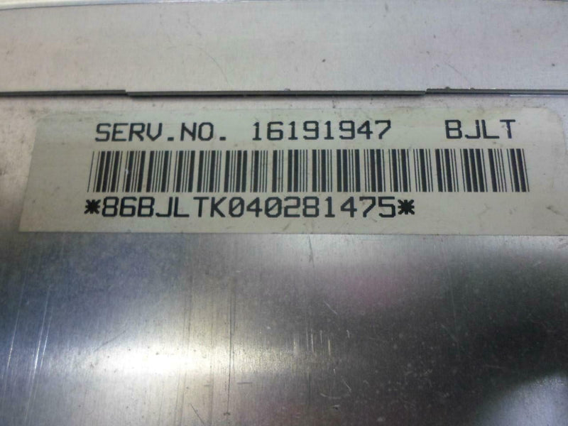 OEM Engine Computer Chevrolet Cavalier 1994 16191947 ECM PCM ECU