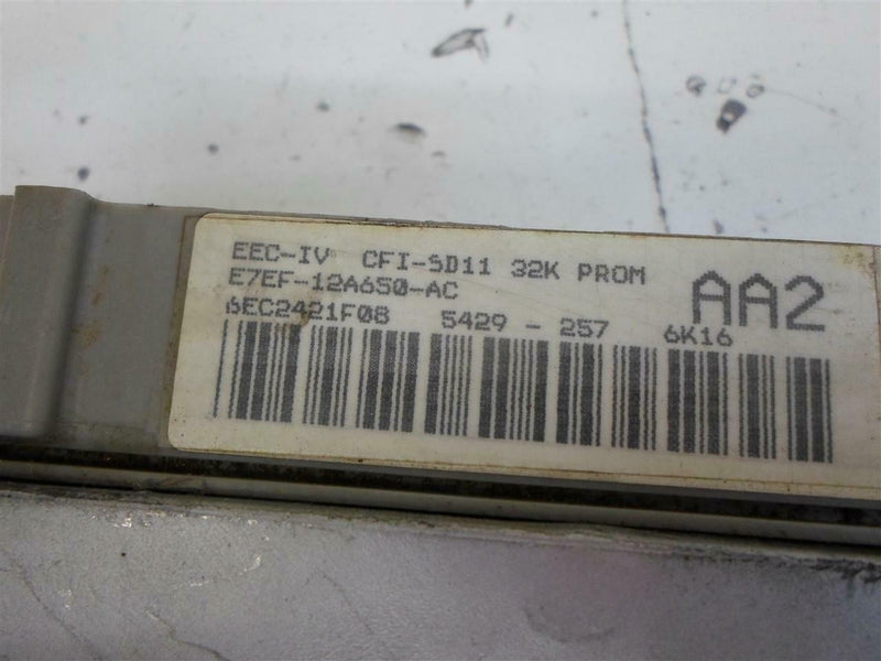 OEM Engine Computer for 1987, 1988, 1989, 1990 Ford Escort – E7EF-12A650-AC