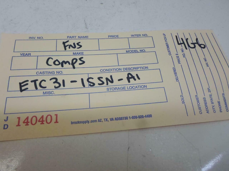 Transmission Control Module TCM TCU Nissan Altima 2004 ETC31-155N A1 2.5L
