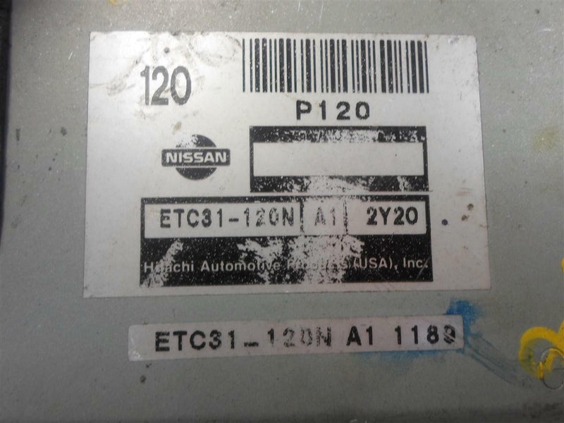 Transmission Control Module TCM TCU Nissan Altima 2002 2003 ETC31-120N A1 2.5L