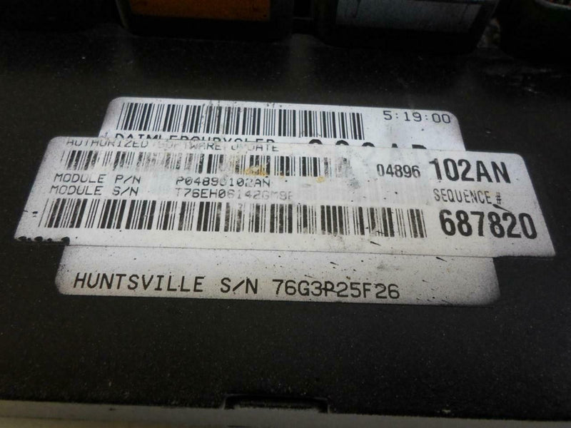 OEM Engine Computer Programmed Plug&Play Chrysler Sebring 2004 04896102An PCM