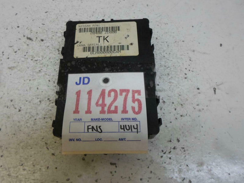 Body Control Module Nissan Maxima 2006 284B1Zd80A BCM BCU