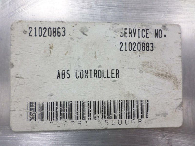 ABS Control Module Saturn S Series 1991 1992 21020863 21020883