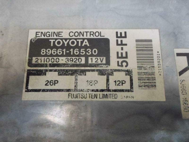 OEM Engine Computer Programmed Plug&Play Toyota Paseo 1997 1998 1999 89661-16530