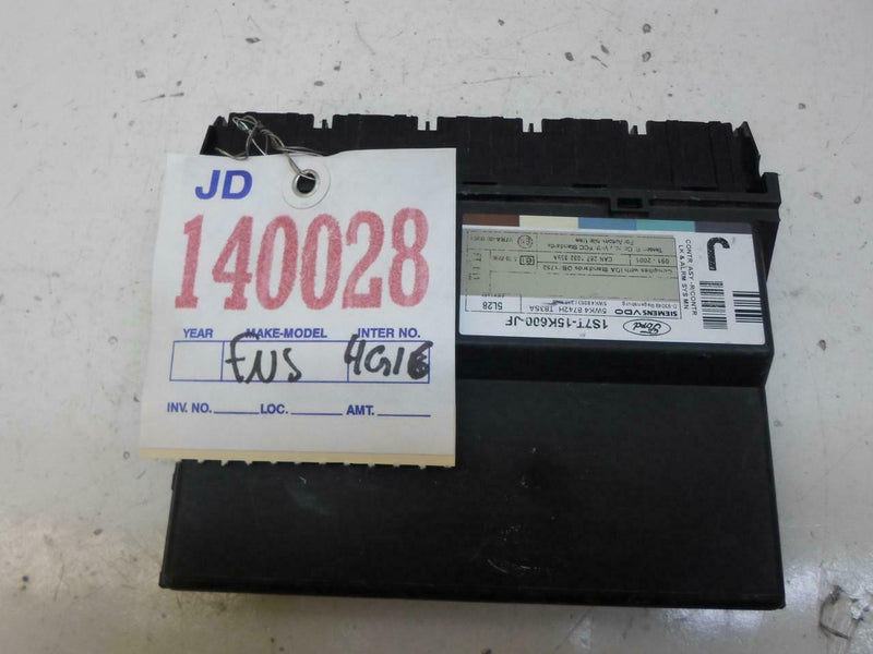 Multifunction Control Module Ford Focus 2001 2002 2003 2004 1S7T-15K600-Jf