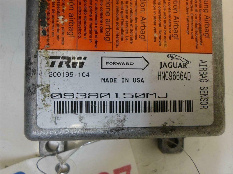 Airbag Control Module Jaguar Xj8 1998 1999 Hnc9666Ad