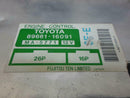 OEM Engine Computer Programmed Plug&Play Toyota Tercel 1993 1994 89661-16091