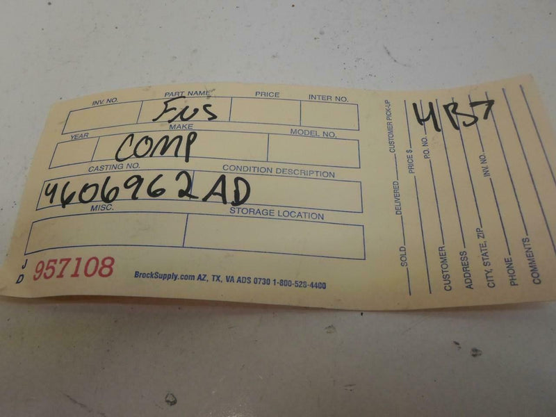 Transmission Control Module TCM TCU Chrysler Cirrus 1999 04606962Ad