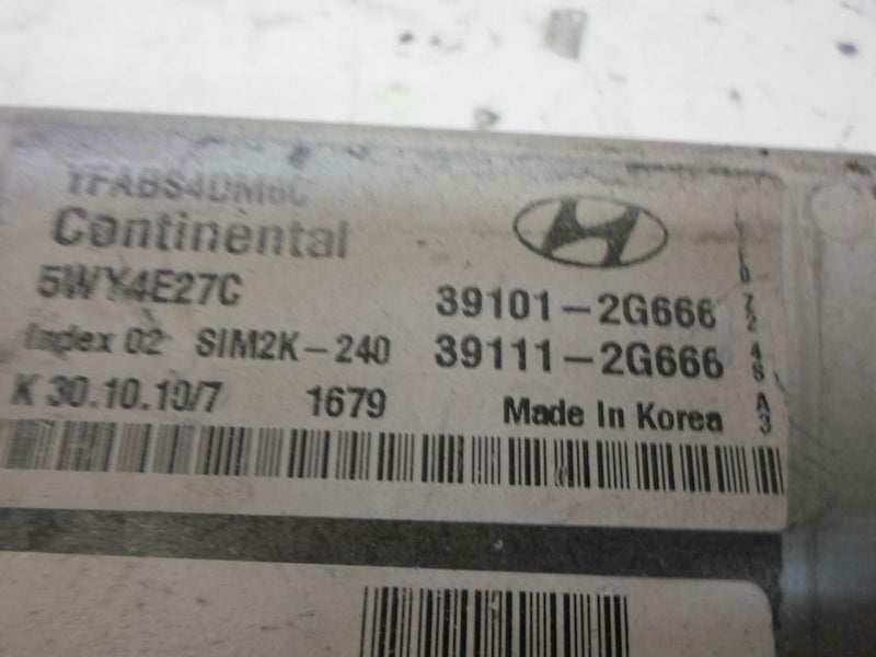 OEM Engine Computer Hyundai Sonata 2011 2012 2013 2014 39111-2G666 ECM PCM ECU