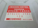 Emission Control Module Toyota Corolla 1988 1989 89550-1A040