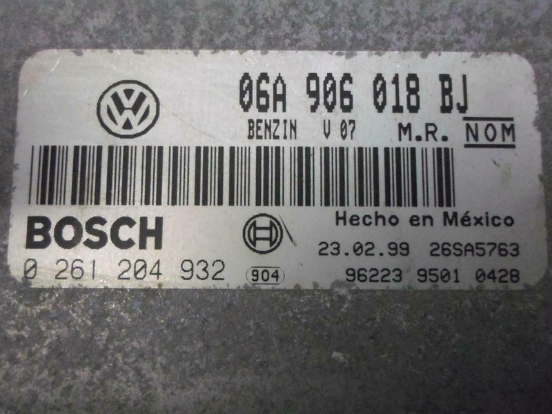 OEM Engine Computer Volkswagen Jetta 1999 06A906018Bj 2.0L PCM ECU ECM