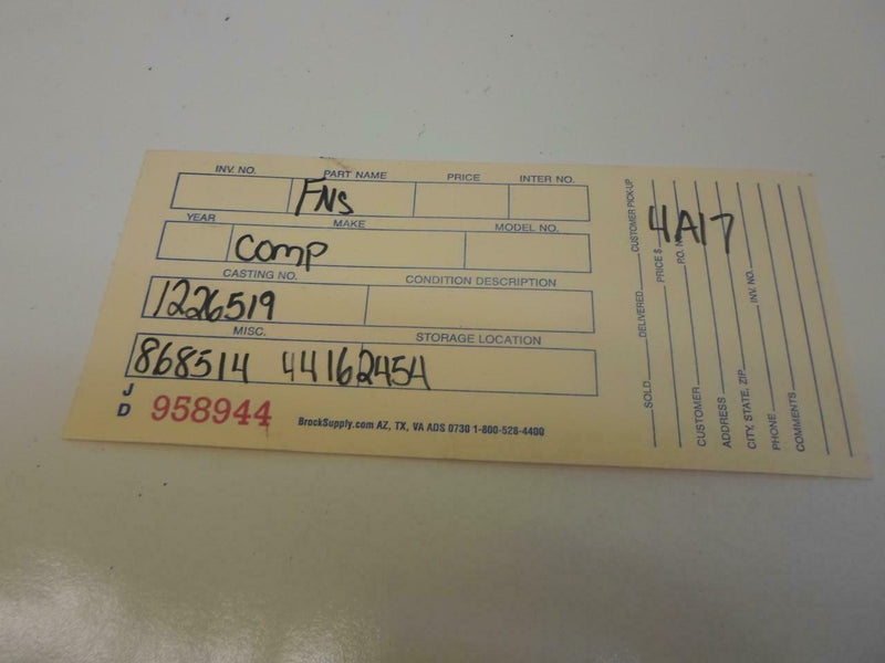 OEM Engine Computer Buick Century 1984 1985 1226519 ECM PCM ECU