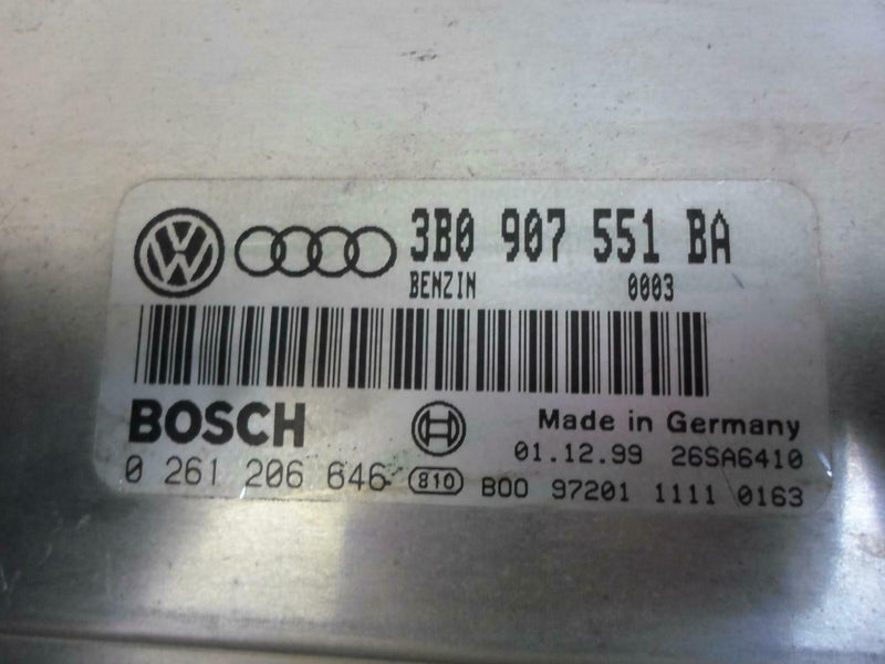 OEM Engine Computer Volkswagen Passat 1999 2000 2001 3B0907551Ba 2.8L PCM ECU