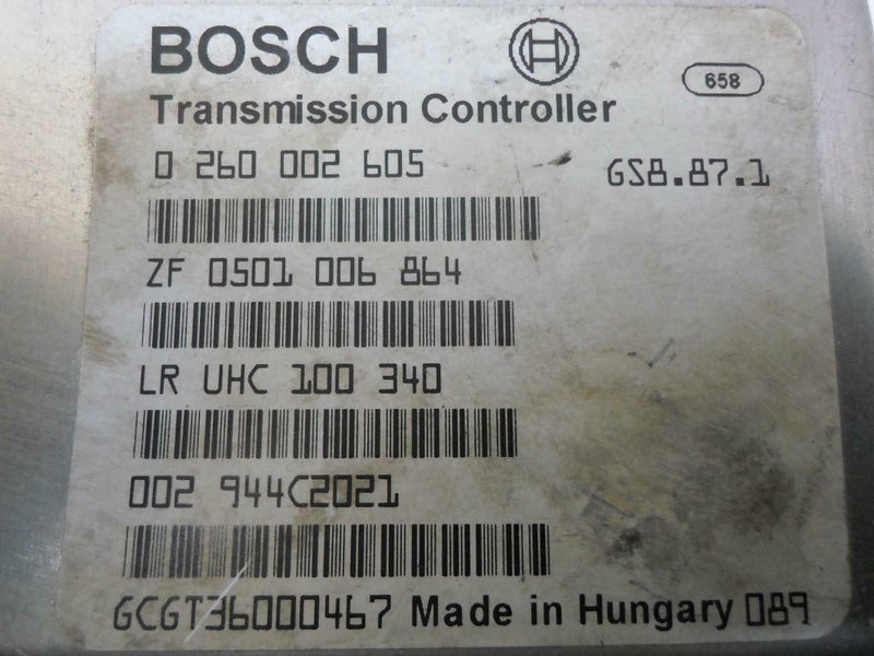 Transmission Control Module TCM TCU Land Rover Range Rover 2000 2001 2002 0260002605