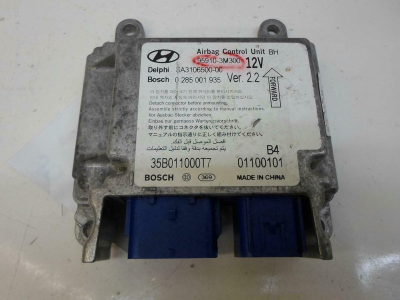 Airbag Control Module Hyundai Genesis 2009 2010 95910-3M300 3.8L