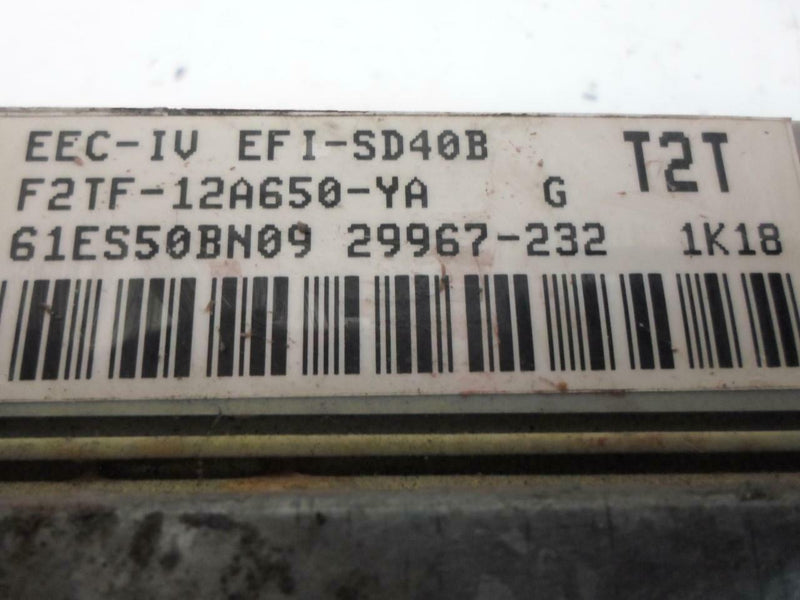 OEM Engine Computer Plug&Play Ford E150 Van 1992 F2Tf-12A650-Ya T2T 5.0L PCM ECM