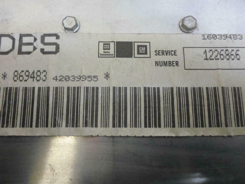 OEM Engine Computer Buick Riviera 1985 1226866 PCM ECM ECU