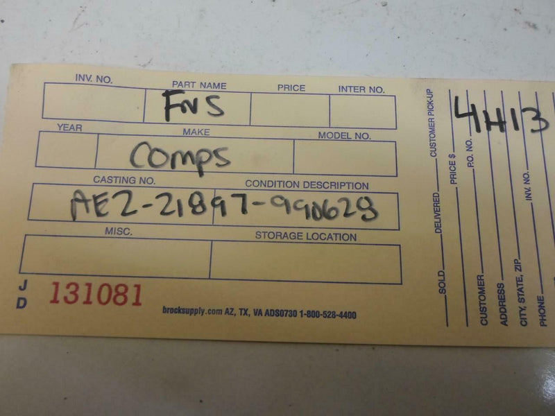 OEM Engine Computer Chevrolet C7500 Truck 1999 2000 Ae2-21897-990628-N ECM ECU