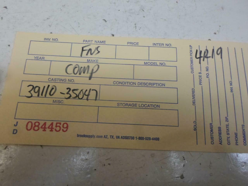 OEM Engine Computer Hyundai Sonata 1989 1990 1991 1992 1993 39110-35047 PCM ECM