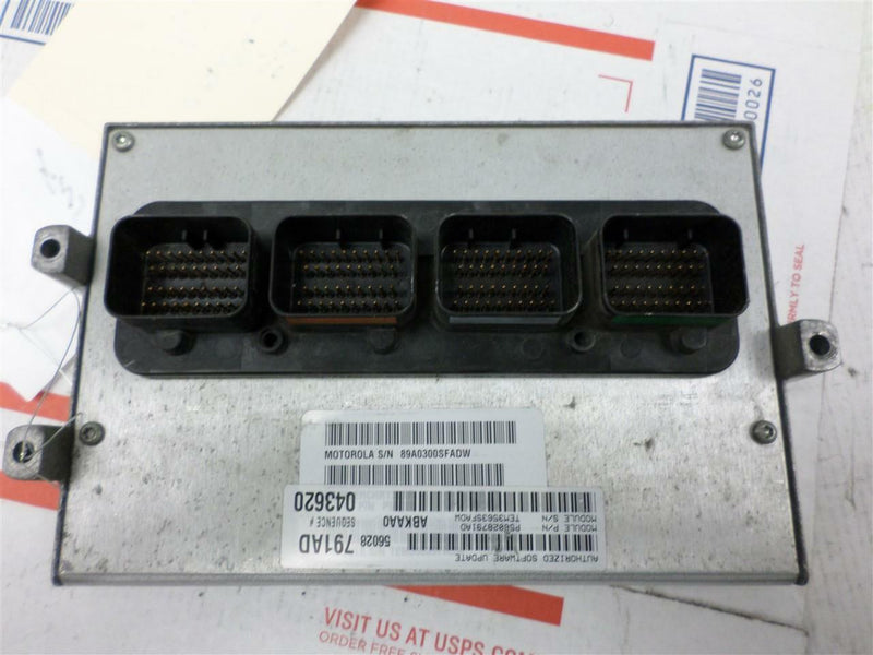 OEM Engine Computer Programmed Plug&Play Dodge Truck 2004 56028791Ad 3.7L PCM