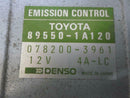 Emission Control Module Toyota Corolla 1987 89550-1A120