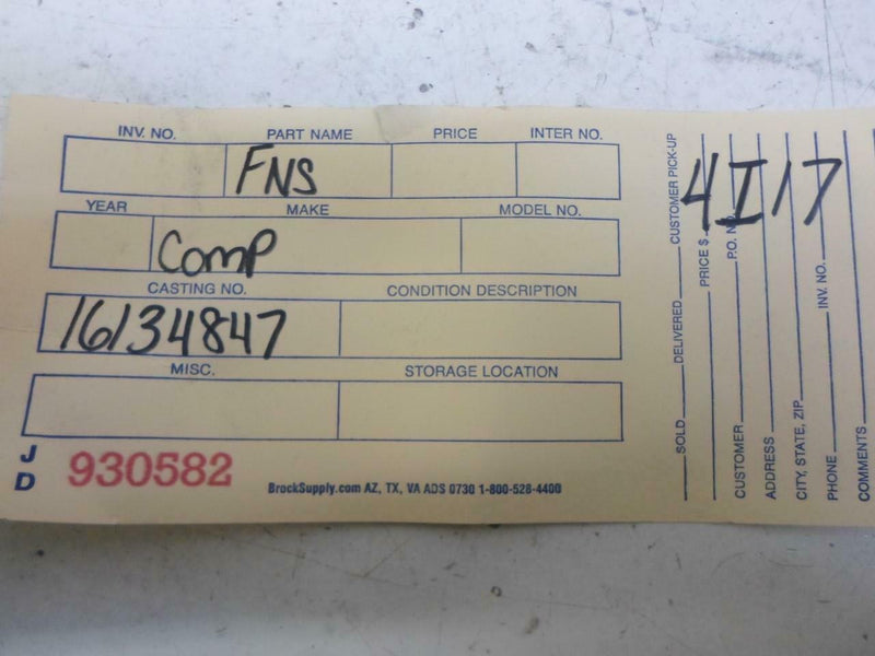OEM Engine Computer Chevrolet Cavalier 1992 1993 16134847 2.2L ECM PCM ECU