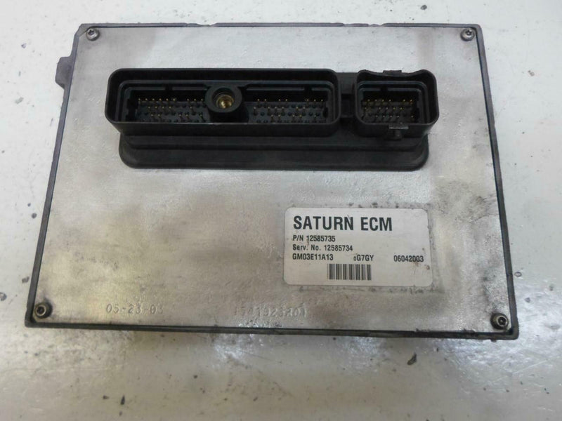 OEM Engine Computer Programmed Plug&Play Saturn Ion 2003 12585735 12585734 2.2L PCM