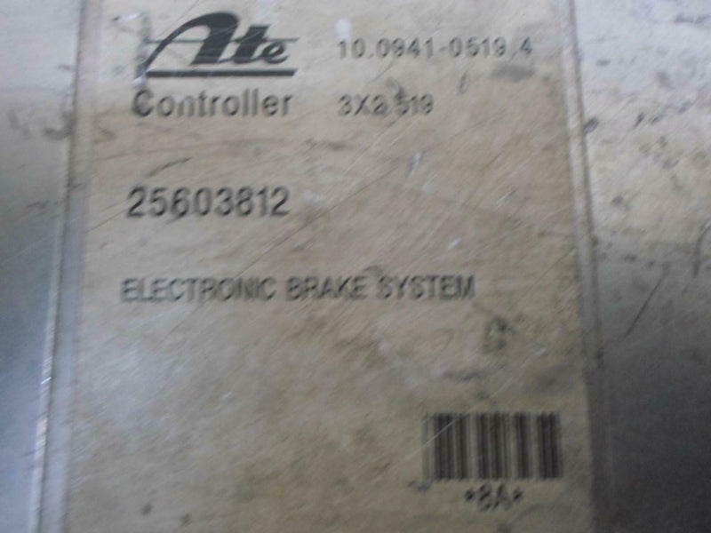 ABS Control Module Buick Lesabre 1994 1995 25603812