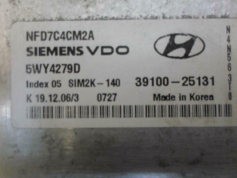 OEM Engine Computer Hyundai Sonata 2006 2007 2008 39100-25131 2.4L At PCM ECU
