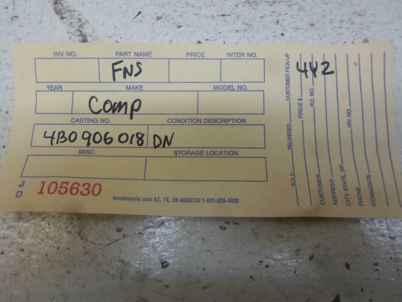 OEM Engine Computer Programmed Plug&Play Volkswagen Passat 2004 4B0906018Dn 1.8L