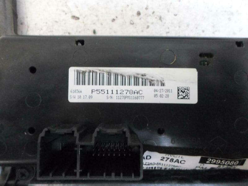 OEM Climate Control Jeep Compass 2011 2012 2013 2014 55111278Ac