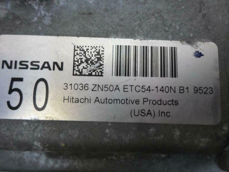 Transmission Control Module TCM TCU Nissan Altima 2009 31036 Zn50A 2.5L