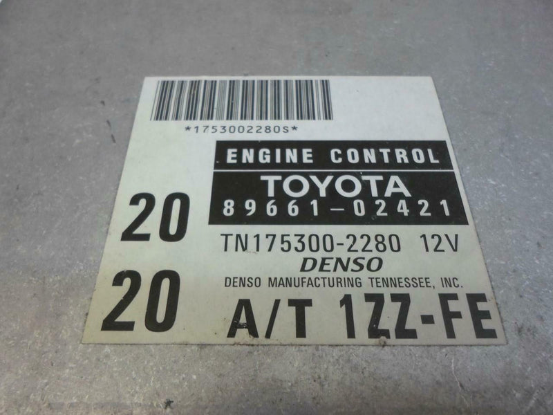 OEM Engine Computer Programmed Plug&Play Toyota Corolla 1998 89661-02421 At PCM
