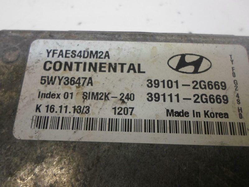 OEM Engine Computer Hyundai Sonata 2011 2012 2013 2014 39101-2G669 39111-2G669