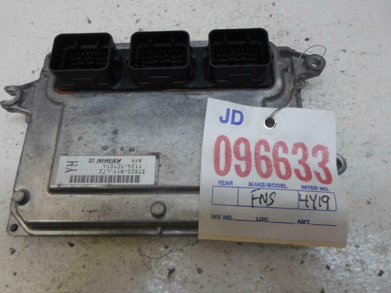 OEM Engine Computer Honda Civic 2012 37820-R1Y-L72 1.8L ECM PCM ECU