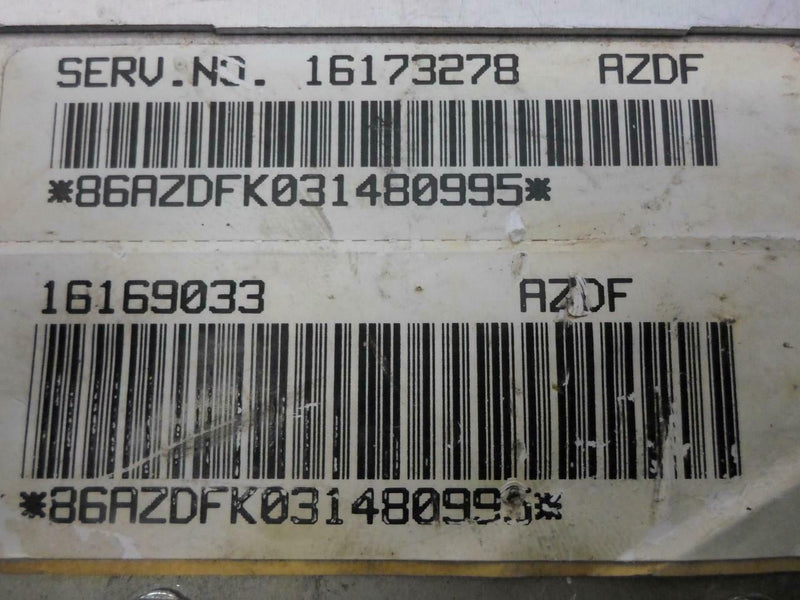 OEM Engine Computer Chevrolet Beretta 1993 16173278 2.3L ECM PCM ECU