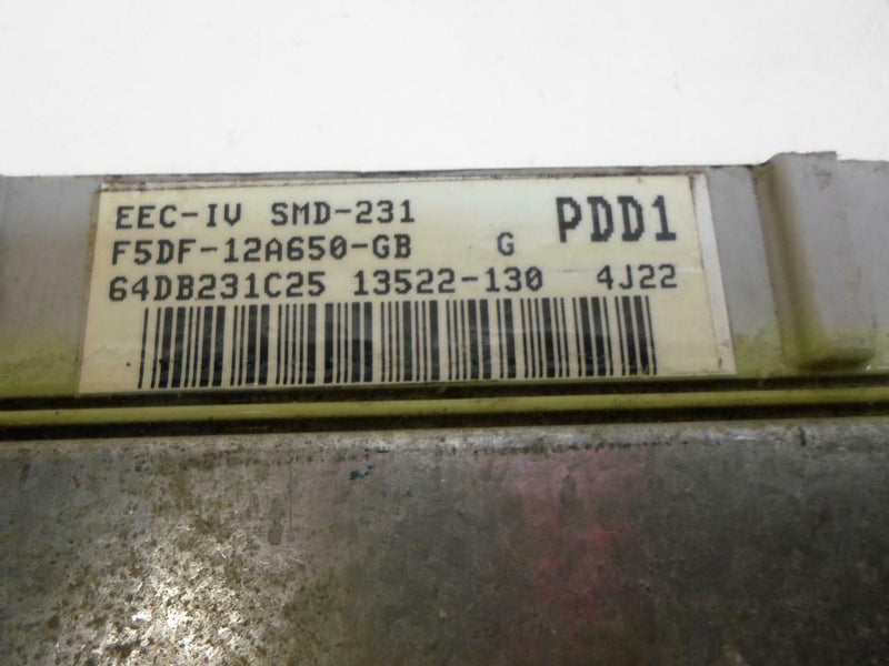 OEM Engine Computer Ford Taurus 1995 F5Df-12A650-Gb Pdd1 ECM PCM ECU