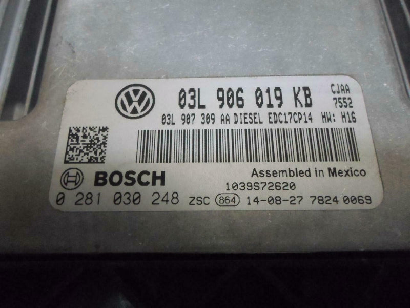 OEM Engine Computer for 2013, 2014 Volkswagen Beetle – 03L 906 019 KB