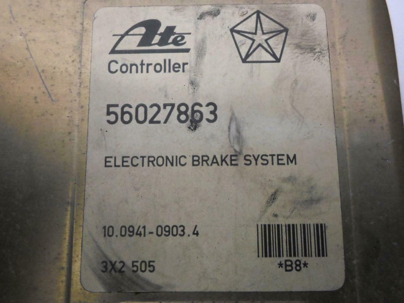 ABS Control Module Jeep Wrangler 1993 1994 1995 56027863