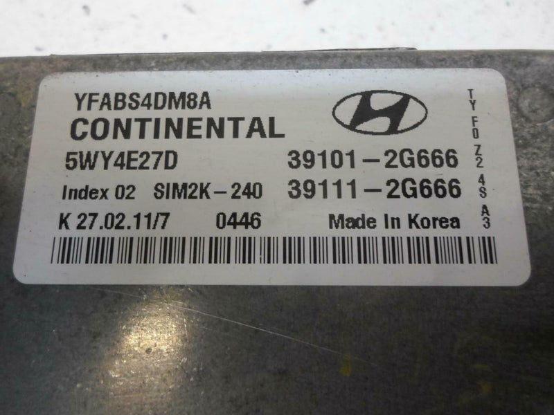 OEM Engine Computer Hyundai Sonata 2011 2012 2013 2014 39101-2G666 39111-2G666