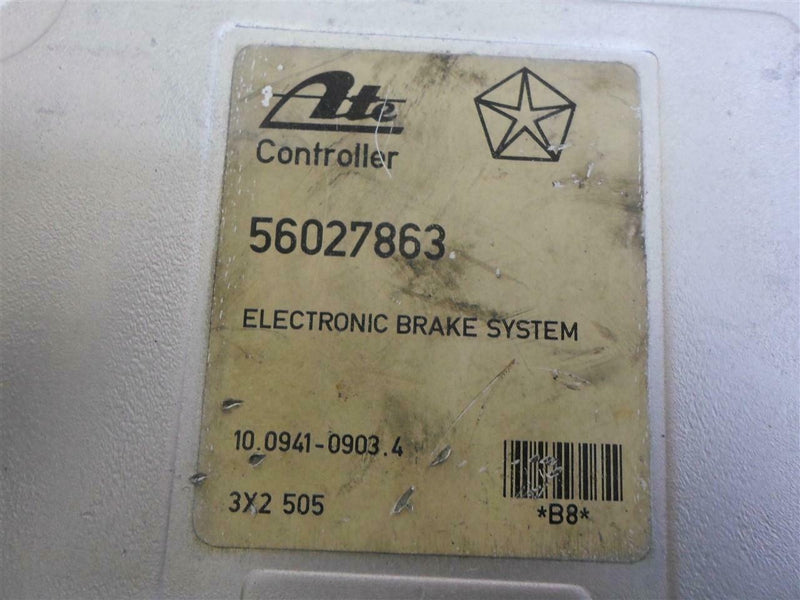 ABS Control Module Jeep Wrangler 1993 1994 1995 56027863